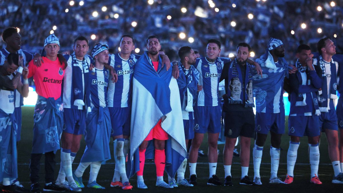 Fotbalisté Porta po čtyřech letech slaví zisk portugalského titulu