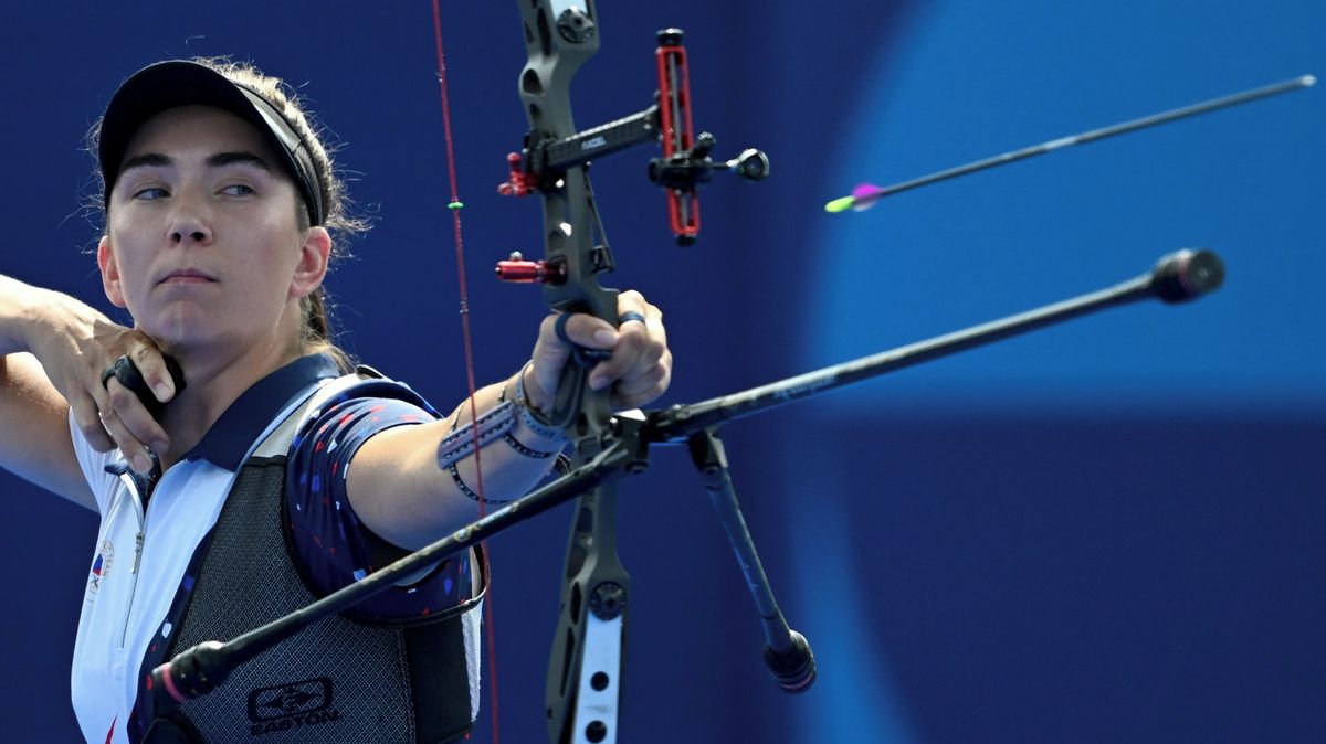 Horáčková s Krejčím byli na lukostřeleckém ME pátí v mixu