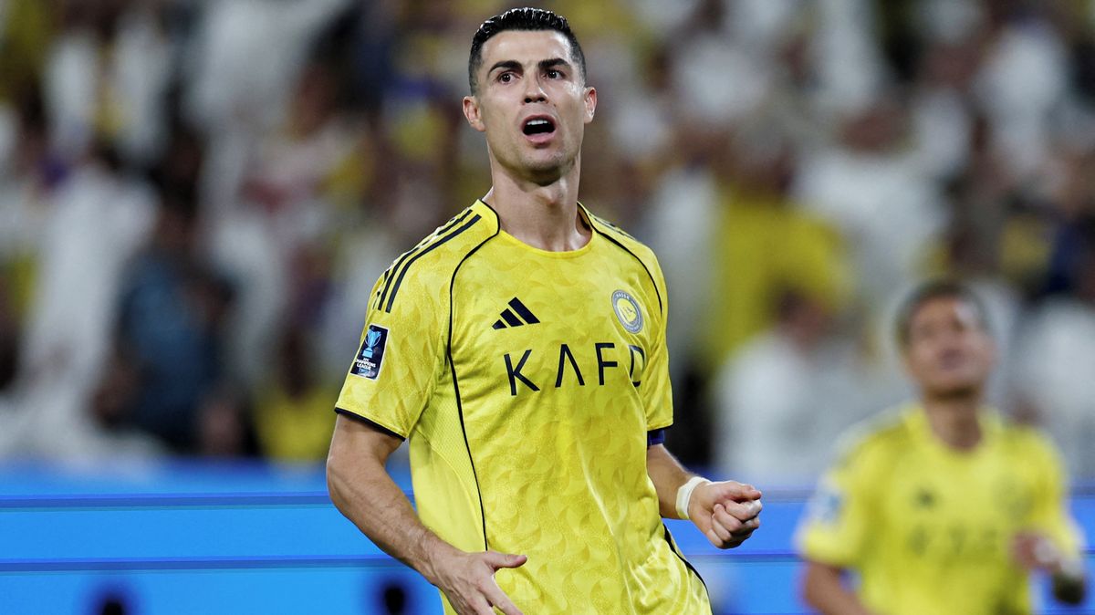 Ronaldovi v sobotu nevyšly dvě šance na zisk první velké trofeje v Arábii