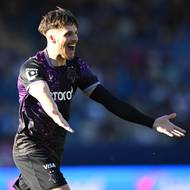 David Jurásek zajistil Slavii dvoubrankový náskok.