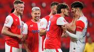 FOTBAL ONLINE: Slavia školí Plzeň! Sparta otáčí skóre. Oslabený Liberec inkasoval