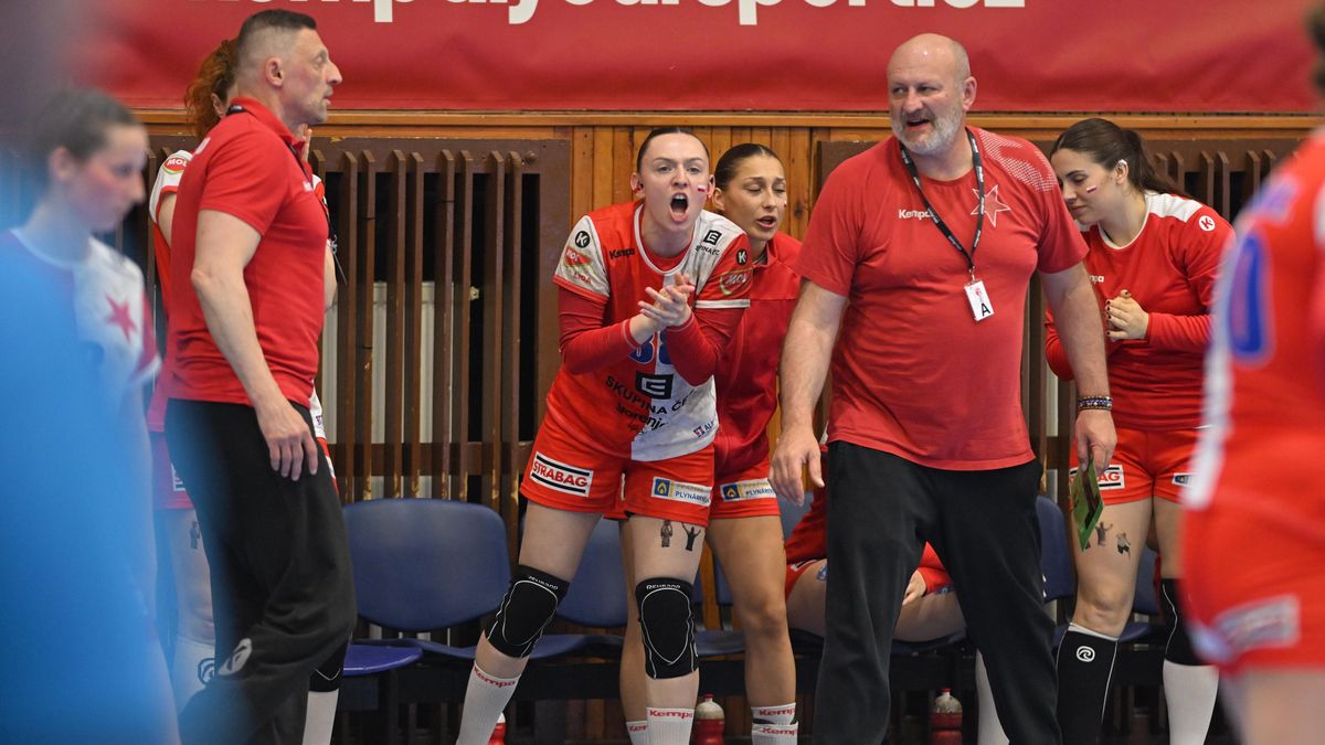 Házenkářky Slavie porazily Kynžvart a po třech letech opět slaví ligový titul