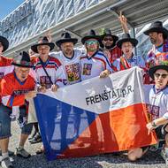 Fanoušci dorazili do Švýcarska ze všech možných koutů republiky, včetně Beskdy. 