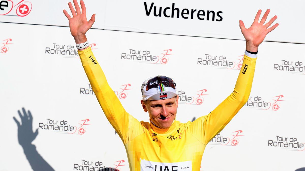 Pogačar ovládl při svém premiérovém startu závod Kolem Romandie