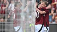 FOTBAL ONLINE: Euforie na Letné, Sparta bleskově využila přesilovku! Plzeň zlomila odpor Hradce po přestávce