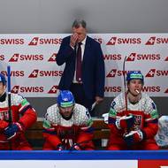 Radim Rulík na české střídačce.