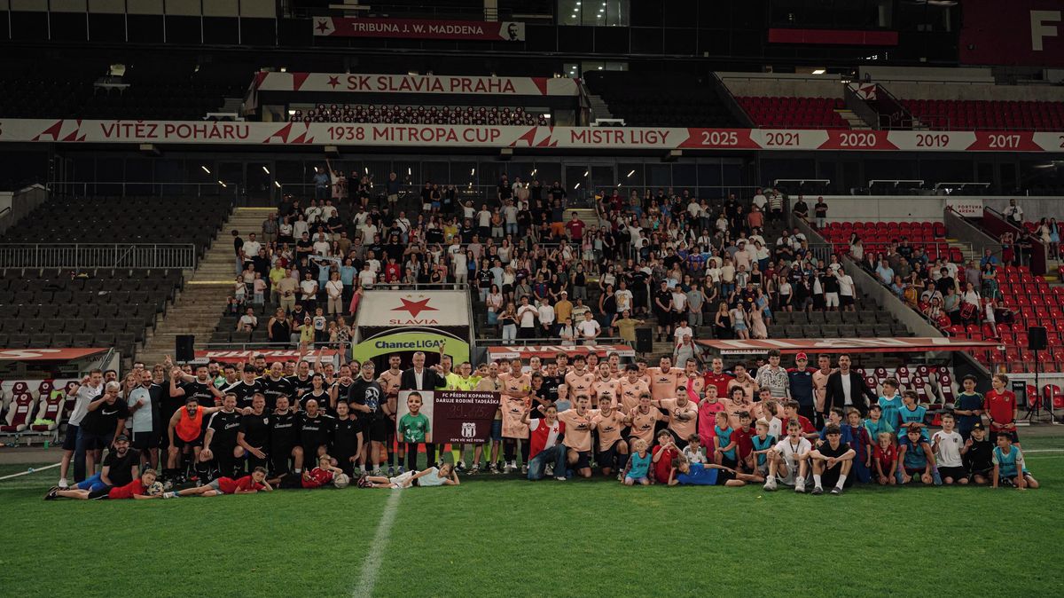 Prales v Edenu! Stadion Slavie hostil zápas nejnižší soutěže