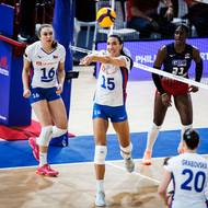 Magdalena Jehlářová rozehrává český útok