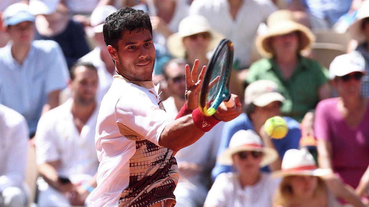 Vallejo za kritiku rozhodčí na tenisovém Roland Garros zaplatí 65 tisíc dolarů