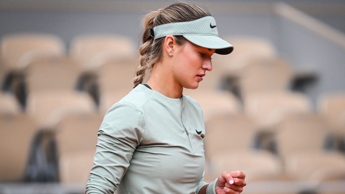 Štěkání v lóži. Přítel ruské tenisové hvězdy musel na French Open opustit stadion