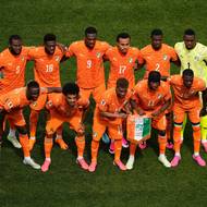 Fotbalisté Pobřeží slonoviny před zápasem s Curacaem