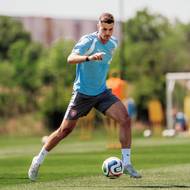 Útočník Patrik Schick do přípravného zápasu před MS 2026 s Kosovem nezasáhl, na Guatemalu by ale měl být připraven.
