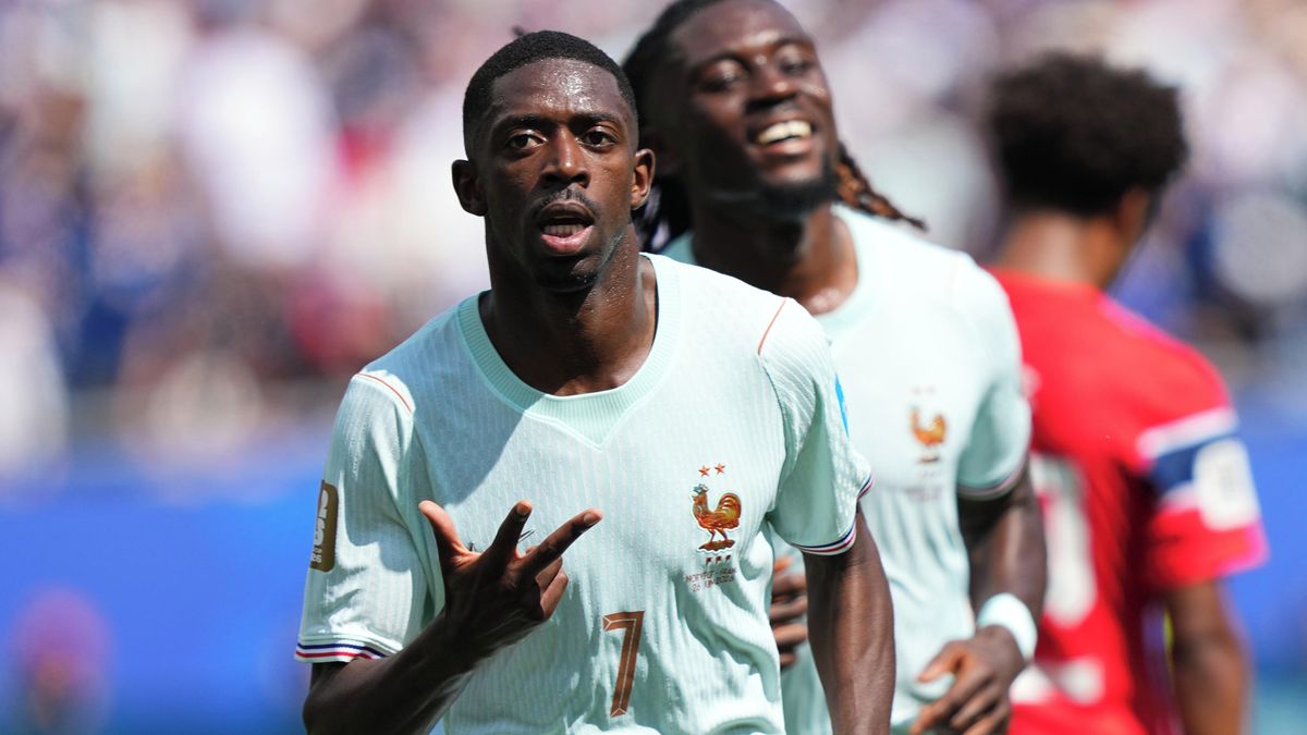 Dembélého show na MS! Držitel Zlatého míče nasázel Norům hattrick