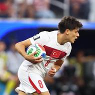 Turek Arda Güler poté, co dal gól proti USA.