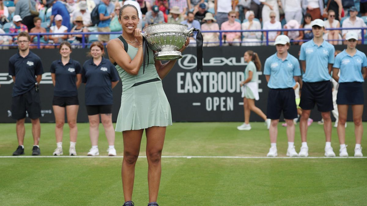Keysová potřetí ovládla turnaj v Eastbourne a ideálně se naladila na Wimbledon
