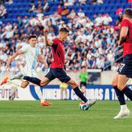 Skóre proti Guatemale otevřel Patrik Schick.
