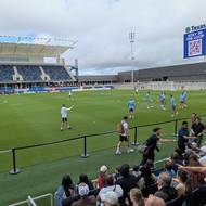 Trénink české reprezentace na stadionu v Mansfieldu na předměstí Dallasu.
