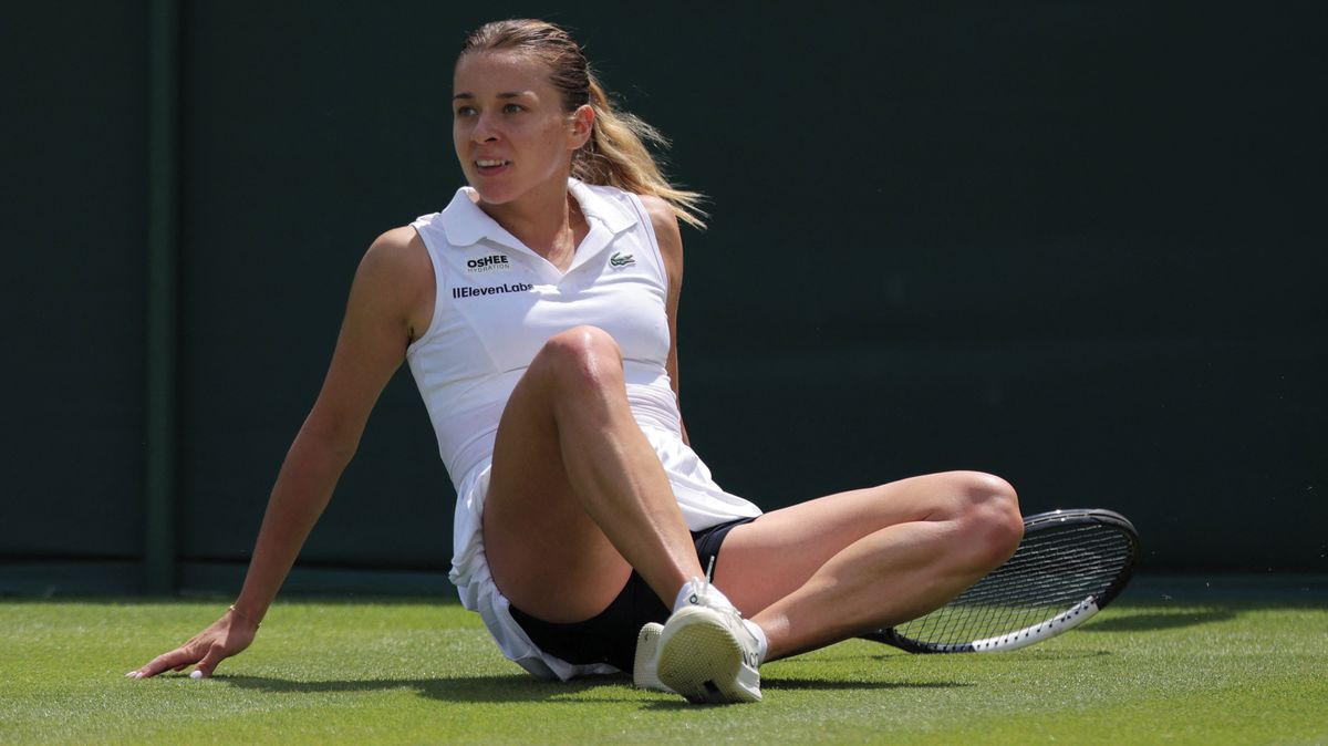 Neuvěřitelná smůla. Senzační finalistka French Open se zranila při mečbolu a ve Wimbledonu končí