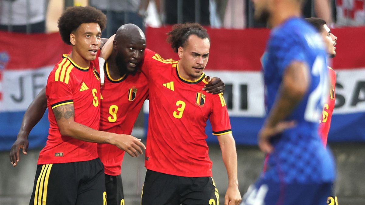 Belgičtí fotbalisté v přípravě na MS zvítězili v Chorvatsku