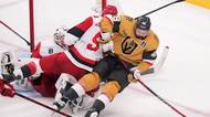 Hertl poprvé nebodoval. Carolina vytáhla překvapivý trumf a nedovolila Vegas přiblížit se k zisku Stanleyova poháru
