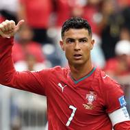 Cristiano Ronaldo děkuji spoluhráči za přihrávku.