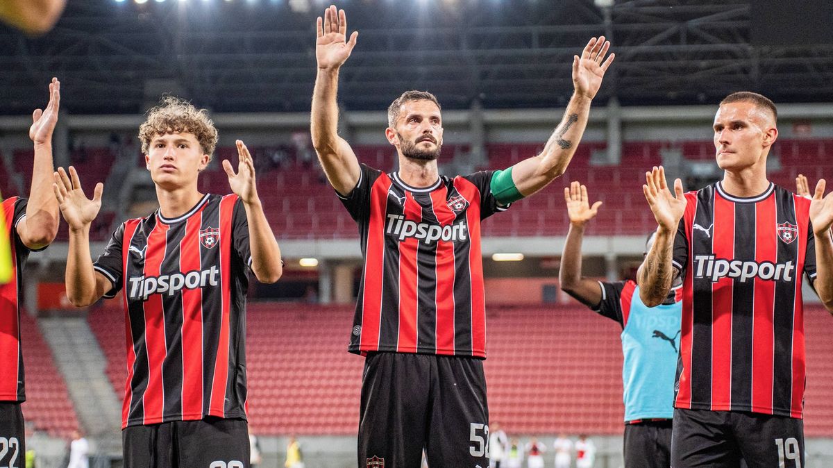 Těžko se hledají slova, fotbal není fér, naříká slovenský klub po vyřazení z Konferenční ligy