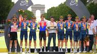 Na pódium Tour de France vystoupal i český šampion