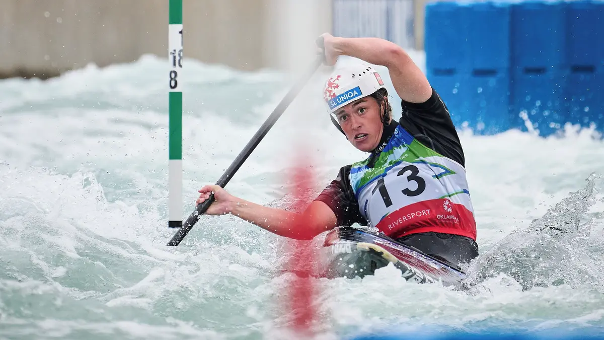 Slalomářka Kneblová skončila ve finále SP druhá v časovce kayakcrossu