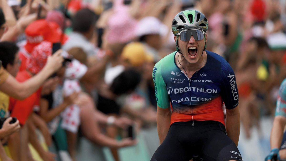 První sprinterskou bitvu na Tour ovládl Kooij. Bittner mezi nejlepší nepronikl