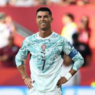 Portugalská legenda Cristiano Ronaldo. 