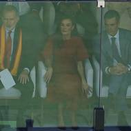 Hlavy Španělska. Král Felipe, královna Letizia a premiér Pedro Sanchéz.