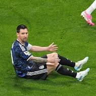 V úvodních minutách se neprosadil ani Lionel Messi.