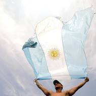 Argentinští fanoušci to měli na finále do Ney Yorku výrazně blíž.