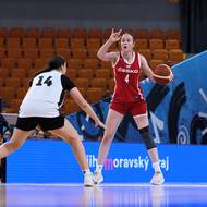 Dominika Pencáková řídí českou rozehrávku v přípravě proti Novému Zélandu