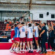 Čeští volejbalisté získali zlaté medaile za triumf na ME do 22 let