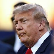 Donald Trump a Gianni Infantino.