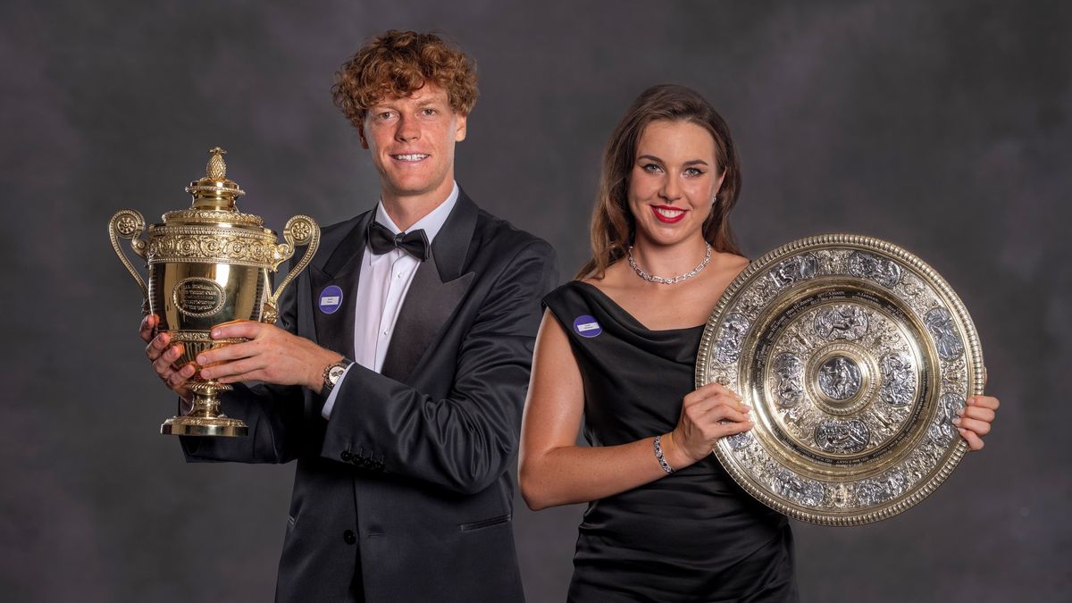 Wimbledonský tanec šampionů. Nosková okouzlila nejen na kurtech