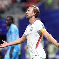 Harry Kane při zápase s DR Kongo