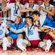 Čeští volejbalisté získali zlaté medaile za triumf na ME do 22 let