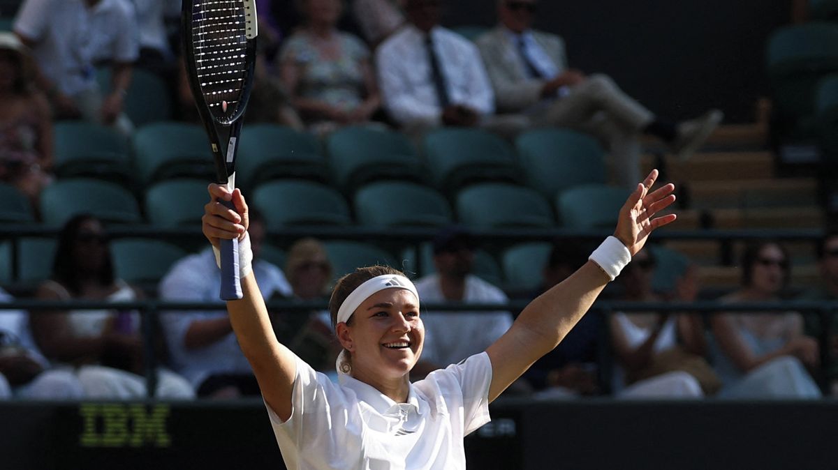 Největší paradox Wimbledonu: Virtuoska Muchová září na trávě, na kterou je silně alergická