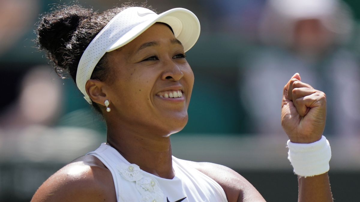 Ósakaová poprvé v kariéře postoupila do osmifinále Wimbledonu