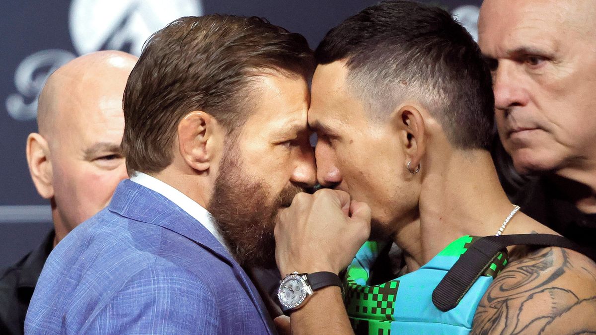 McGregor v ráži. Soupeři zahodil brýle, do akce musela ochranka