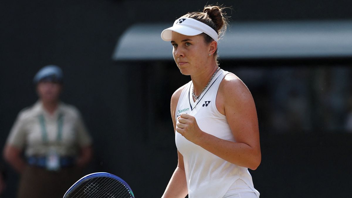 Češka s kšiltem a Češka v čelence. Wimbledon se chystá na nevídanou událost. Je to pivem, vtipkovala Nosková