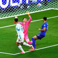 Cristiano Ronaldo vstřelil gól, který mu sebral ofsajd. 