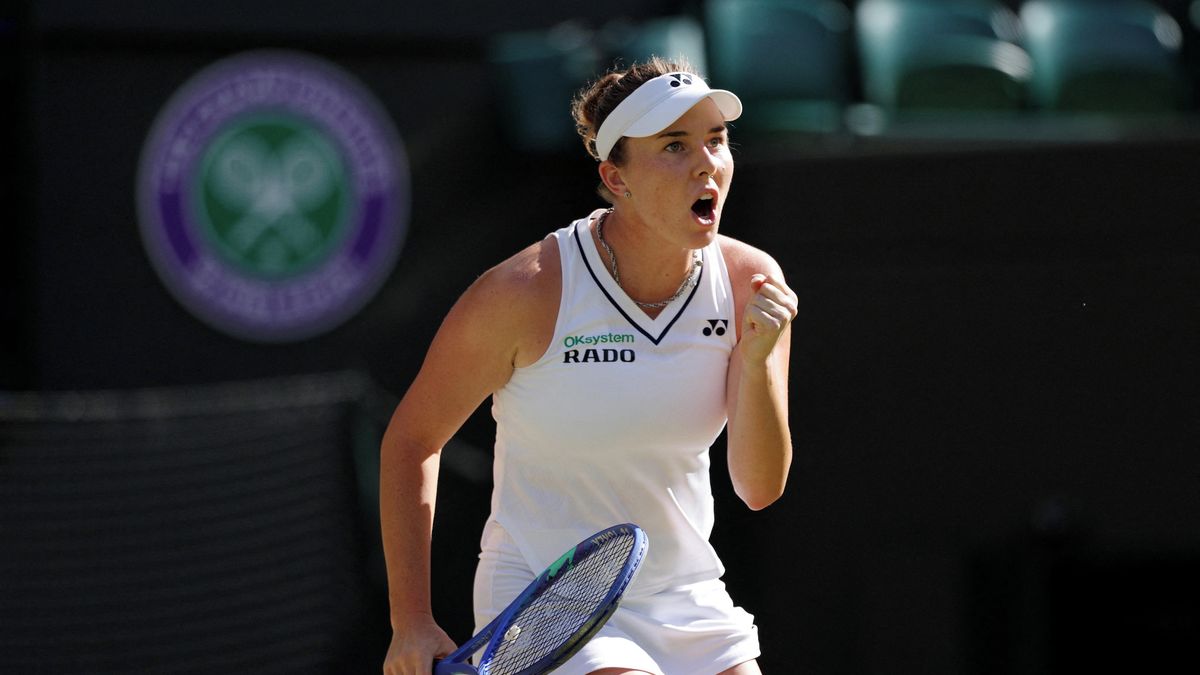 Úžasná Nosková! Vyrovnala své grandslamové maximum a ve Wimbledonu si zahraje čtvrtfinále. Bouzková končí