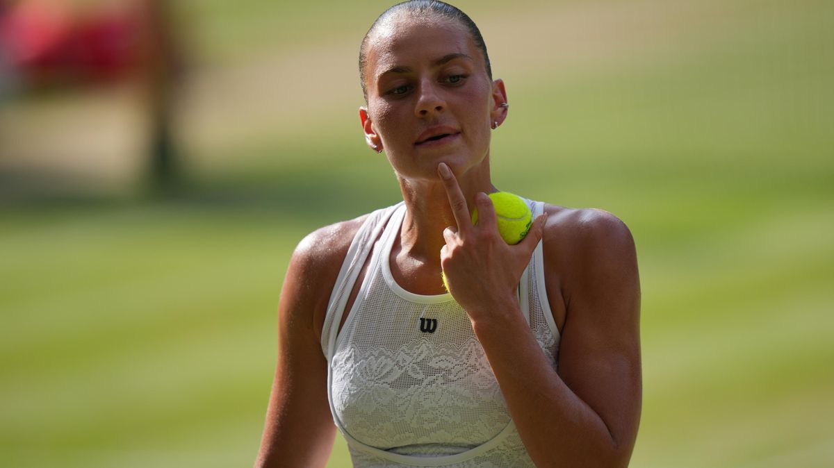 Nosková mě vytáčela. Kolikrát trefila lajnu? čílila se Ukrajinka po vyřazení ve Wimbledonu