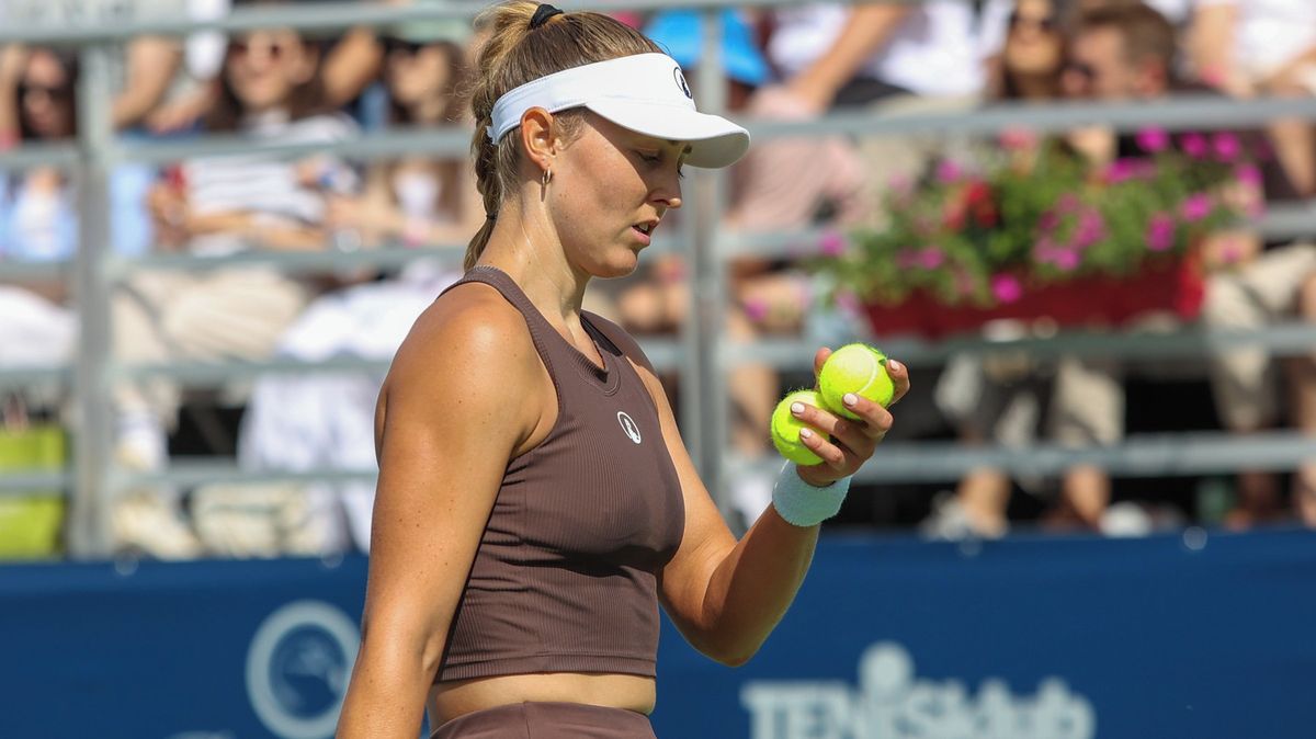 Báječný obrat české tenistky na US Open. Frustrovaná Američanka rychle zmizela z kurtu, raketa letěla k divákům