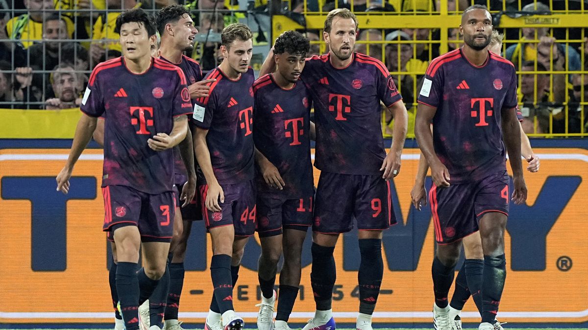 Bayern v německém Superpoháru porazil Dortmund
