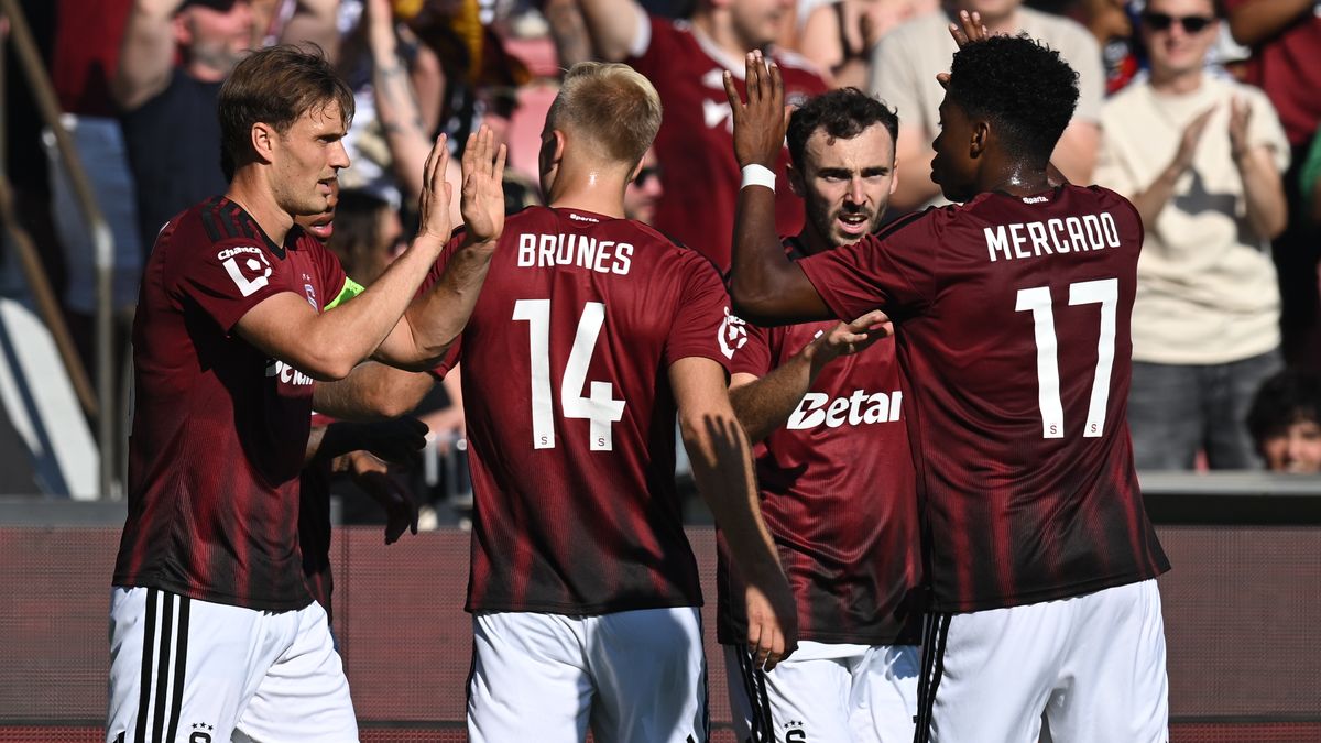 Sparta smázla Teplice, poprvé nastoupil Jurásek