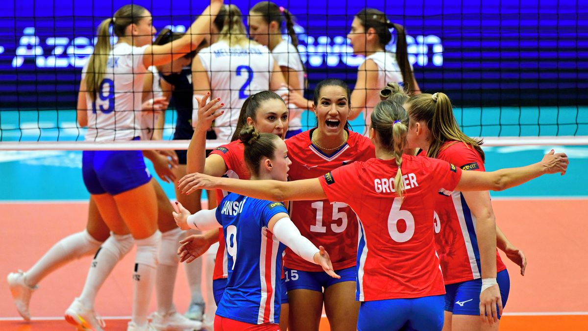 VOLEJBAL ONLINE: Češky jsou proti Ukrajině blízko postupu do osmifinále